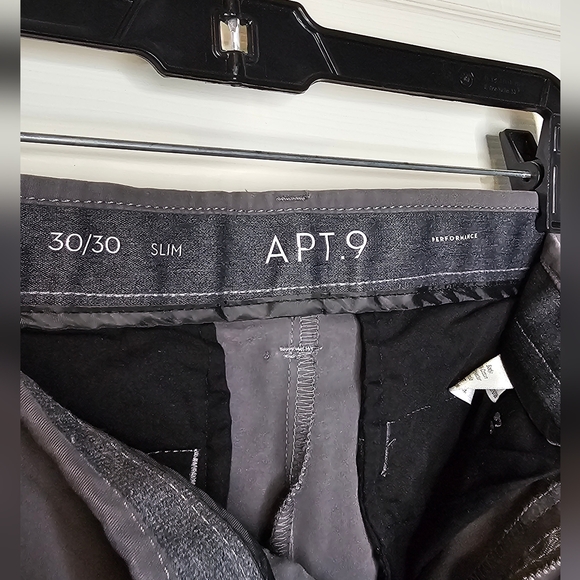 Apt. 9 Men's Charcoal Chinos - Picture 5 of 6